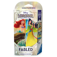 Disney Lorcana TCG - Set 9 - Fabled - Starter Deck Ariel & Mulan